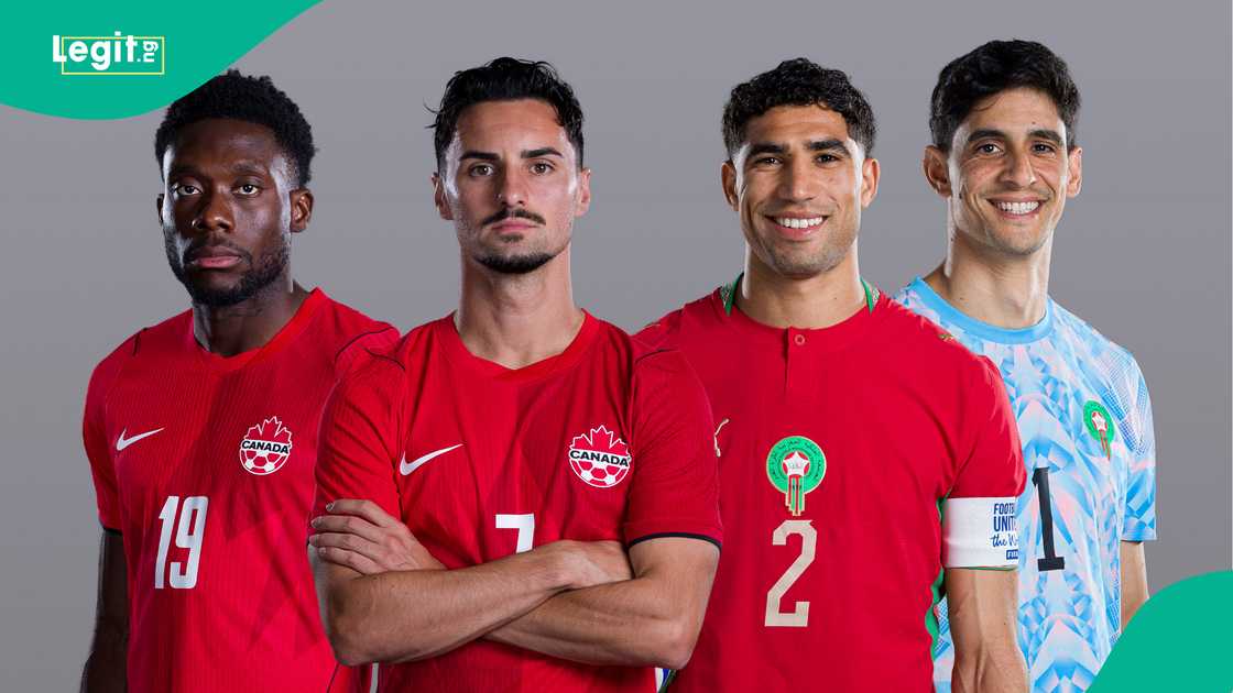 Alphonso Davies, Stephen Eustaquio, Achraf Hakimi, Yassine Bounou. Alphonso Davies, Stephen Eustaquio, Achraf Hakimi, Yassine Bounou.