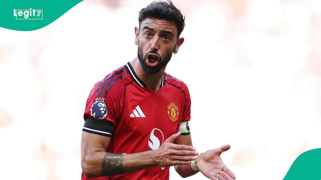 Bruno Fernandes, Manchester United, Arsenal, Old Trafford, Manchester, England, Premier League. Bruno Fernandes, Manchester United, Arsenal, Old Trafford, Manchester, England, Premier League.
