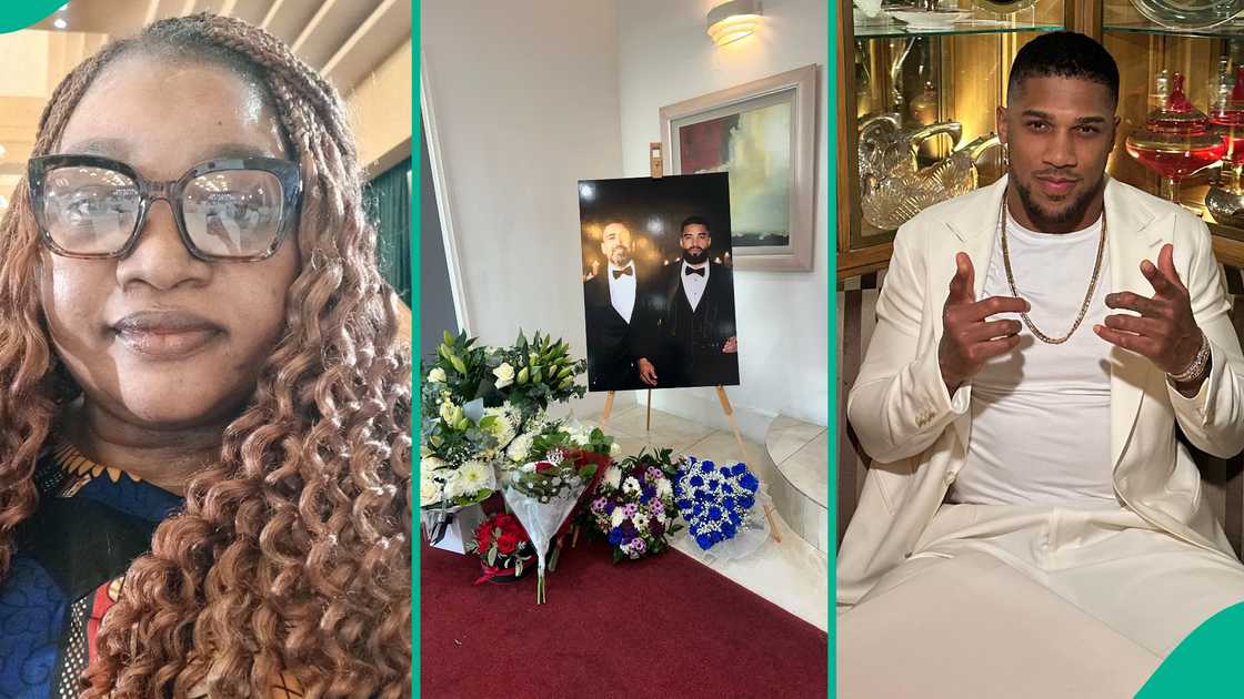 A Nigerian woman observed Anthony Joshua looking lost at his friends’ UK funeral, called for prayers, sparking reactions as the burial trended online.
