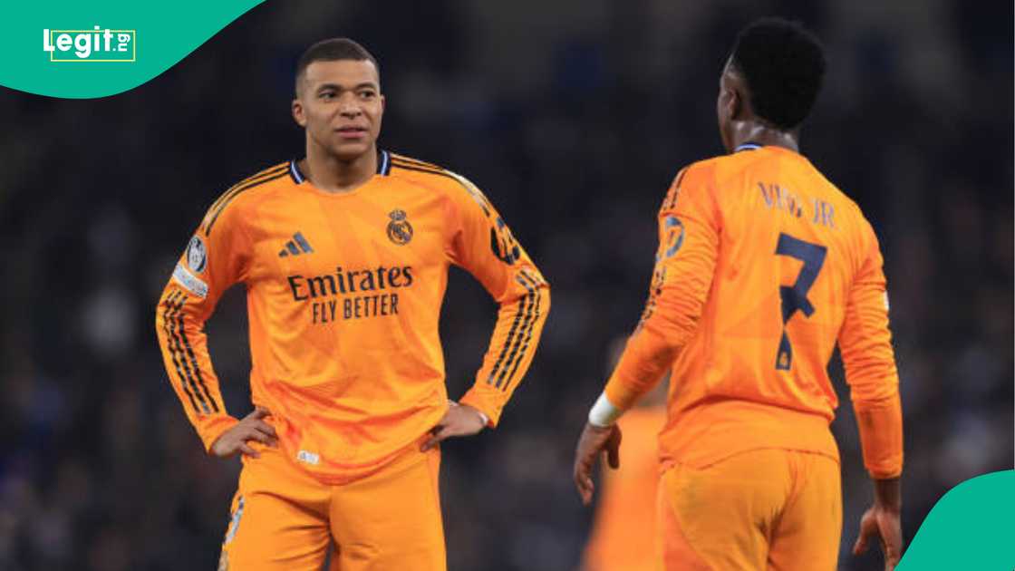 Kylian Mbappe, Real Madrid, Vinicius Junior Kylian Mbappe, Real Madrid, Vinicius Junior