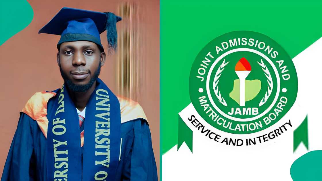 UNILORIN graduate goes viral after sharing admission journey after writing UTME six times and graduating with a first-class degree.