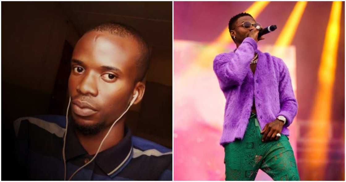 Photos of social media influencer Hunkle and Wizkid Photos of social media influencer Hunkle and Wizkid