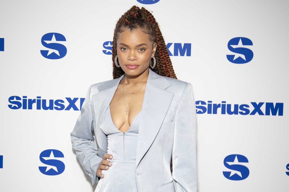 Andra Day visits SiriusXM Studios in New York City Andra Day visits SiriusXM Studios in New York City