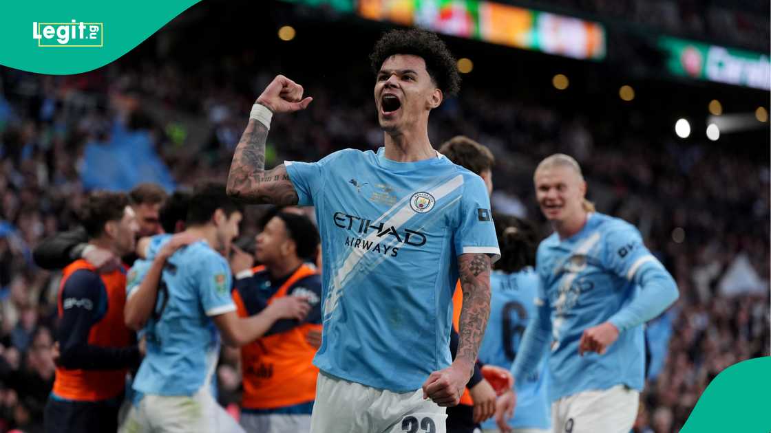 Nico O'Reilly, Erling Haaland, Manchester City, Arsenal, Carabao Cup.