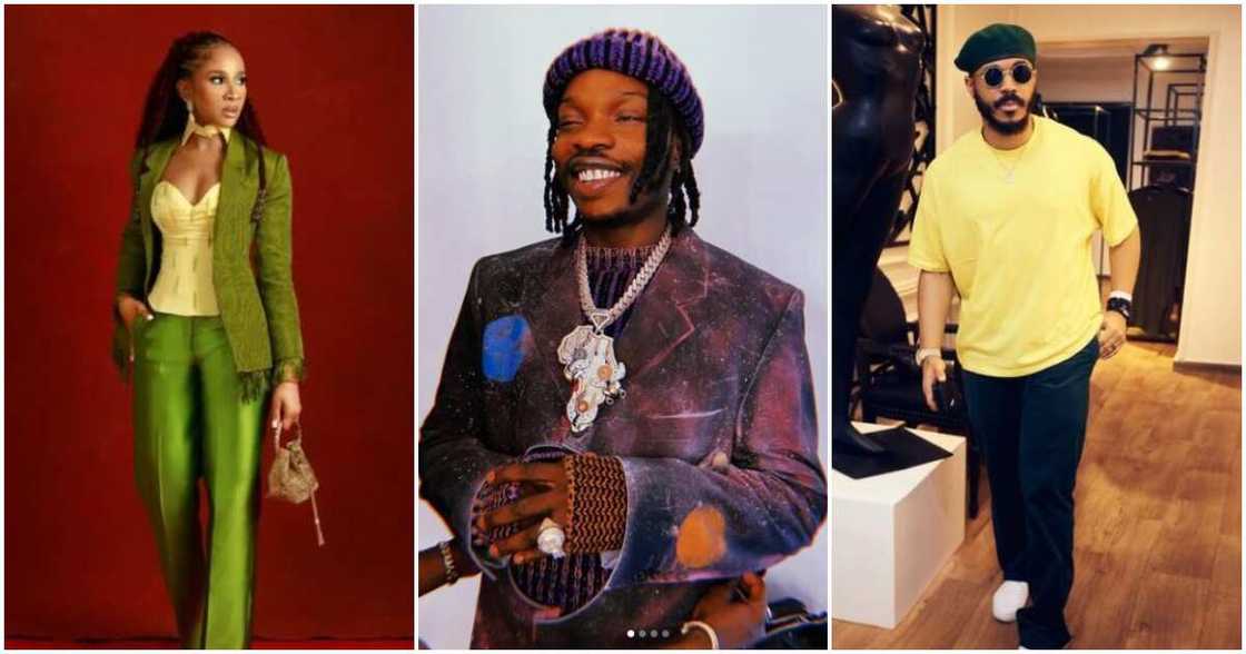 Photos of Adesua Etomi, Naira Marley, and Ozomena Photos of Adesua Etomi, Naira Marley, and Ozomena