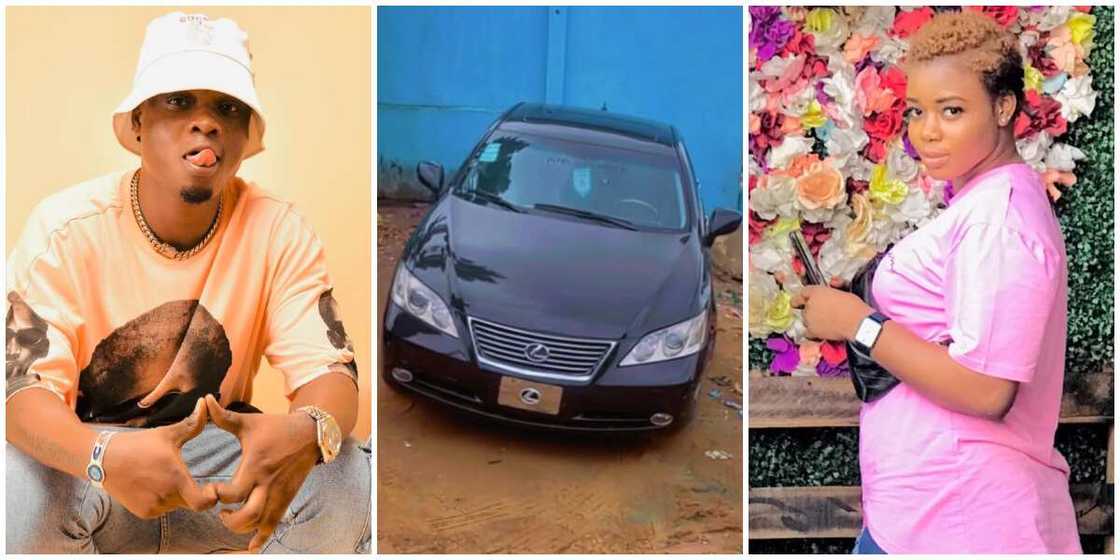 Singer Olymax's fiancee speaks after eloping with his car Singer Olymax's fiancee speaks after eloping with his car