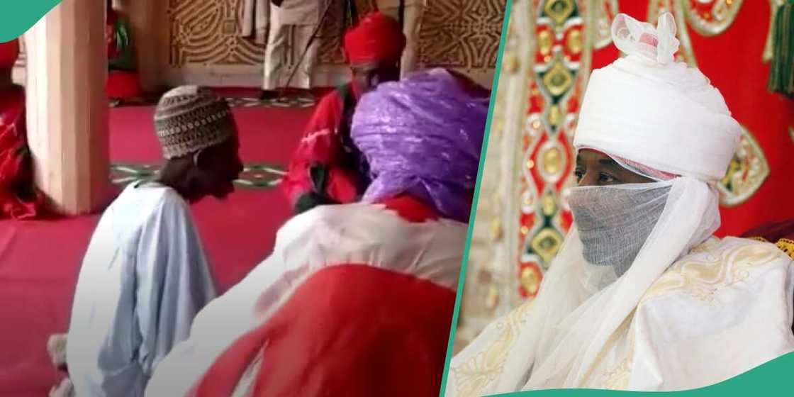 Sanusi II ya ba dattijo gudunmawar kudi a Kano Sanusi II ya ba dattijo gudunmawar kudi a Kano