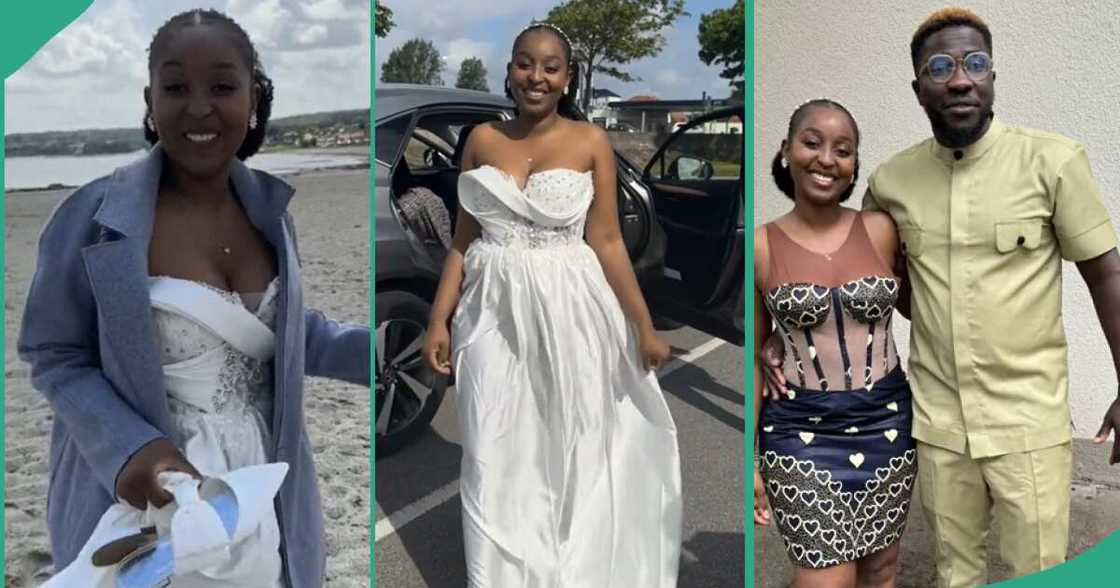 Lady from Mozambique marries a Nigerian man. Lady from Mozambique marries a Nigerian man.