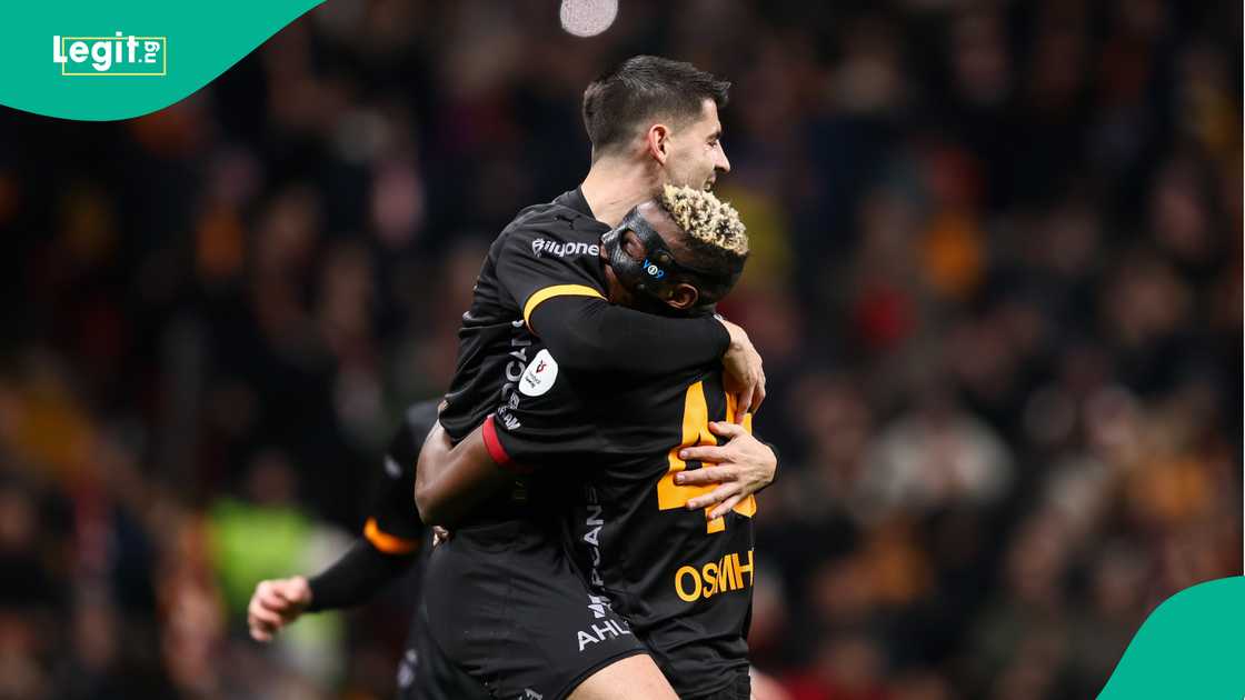 Victor Osimhen hails Alvaro Morata Victor Osimhen hails Alvaro Morata