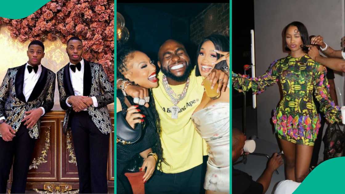 Check out how Davido, Okoya sons, other Nigerian rich kids flaunt fancy lifestyle on social media