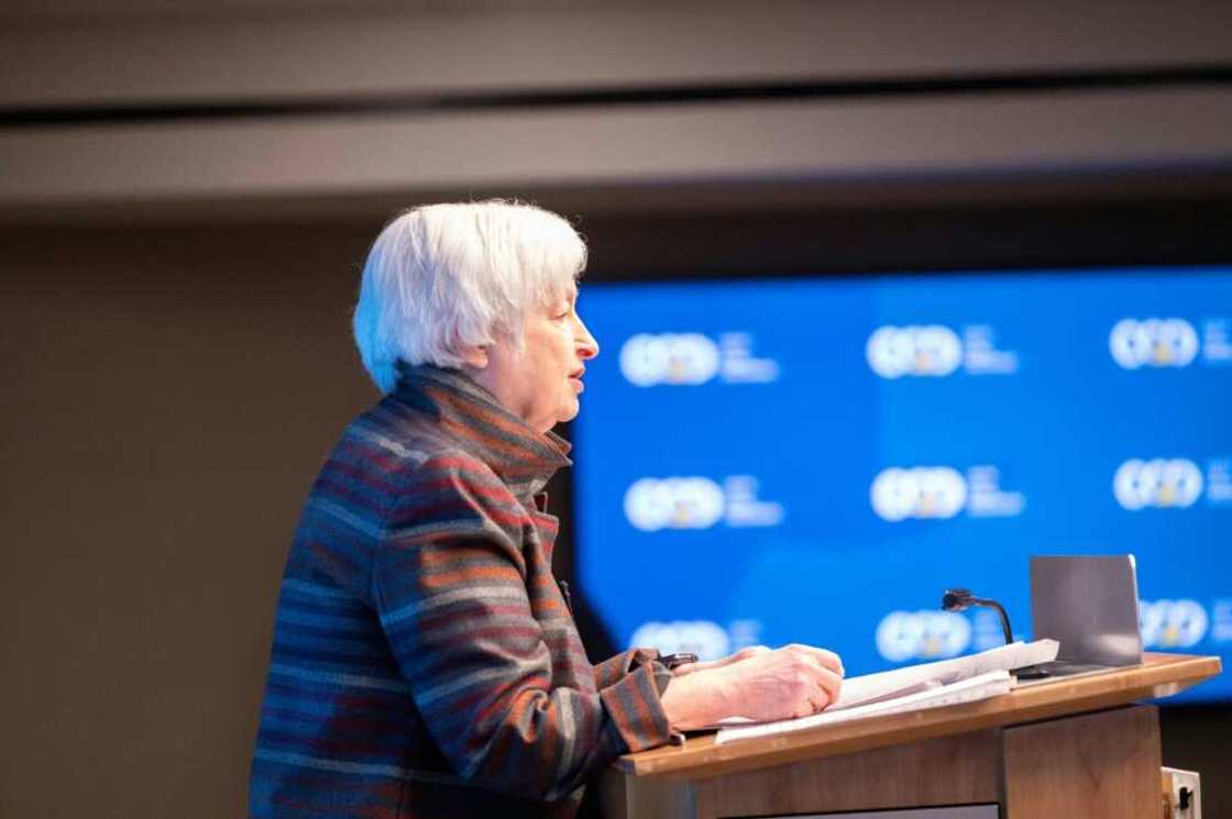 Treasury Secretary Janet Yellen remarks at the Center for Global Development on October 6, 2022, came just days before policymakers were set to gather in Washington for the annual meetings of the International Monetary Fund and the World Bank Treasury Secretary Janet Yellen remarks at the Center for Global Development on October 6, 2022, came just days before policymakers were set to gather in Washington for the annual meetings of the International Monetary Fund and the World Bank