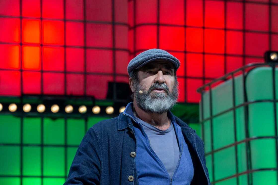 Former Manchester United star Eric Cantona Former Manchester United star Eric Cantona