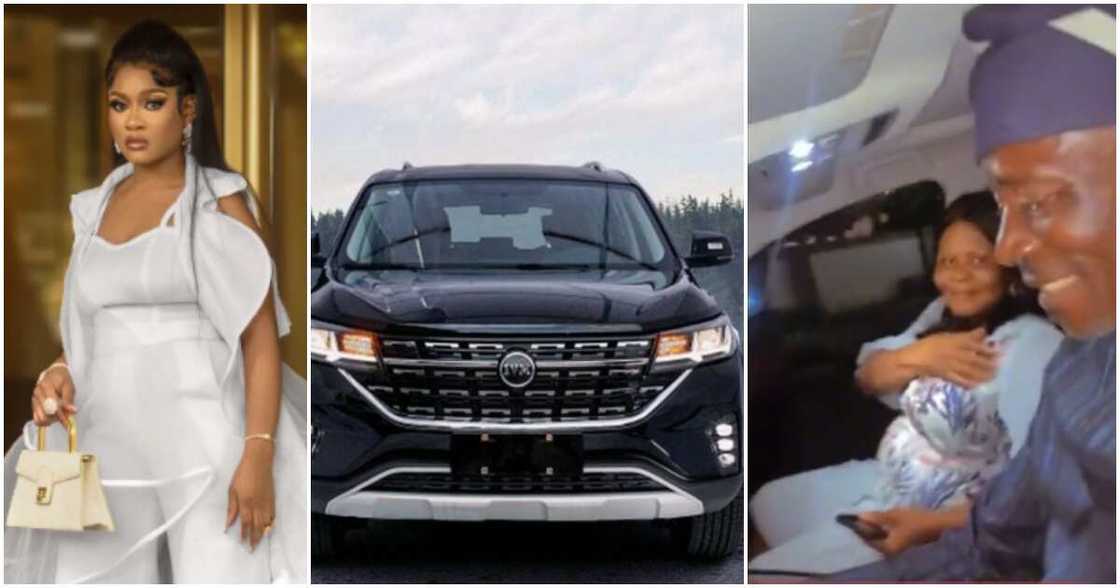 Phyna and her parents Phyna and her parents