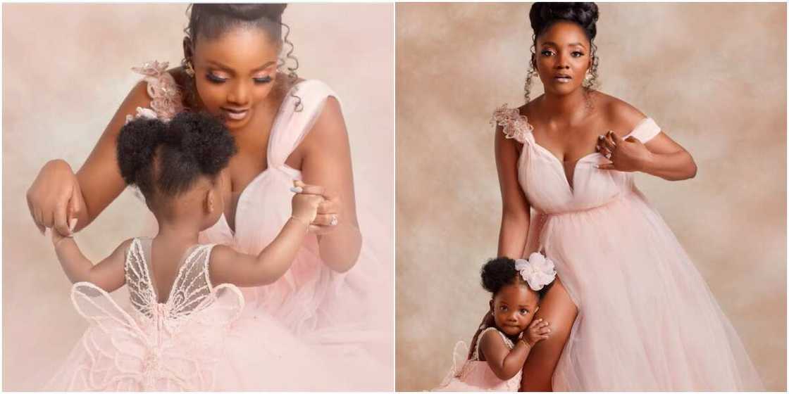Singer Simi shares good news online. Singer Simi shares good news online.
