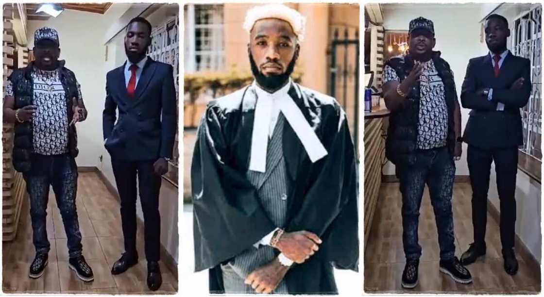 Man locates Brian Mwenda, promises to help him. Man locates Brian Mwenda, promises to help him.