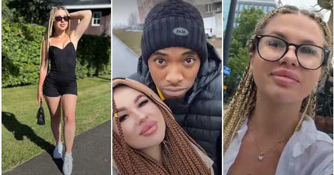 Oyinbo lady advises ladies, marry Nigerian, cheating Oyinbo lady advises ladies, marry Nigerian, cheating