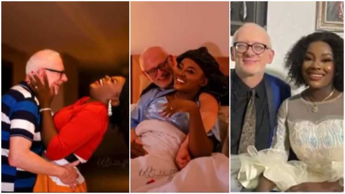 Many Nigerians reacted to their wedding. Many Nigerians reacted to their wedding.