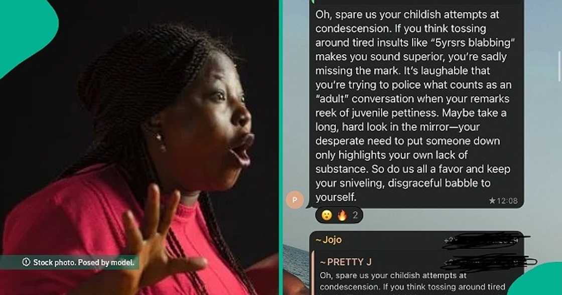 Neighbours blast each other on WhatsApp group chat
Estate neighbours argue on WhatsApp group chat Neighbours blast each other on WhatsApp group chat
Estate neighbours argue on WhatsApp group chat