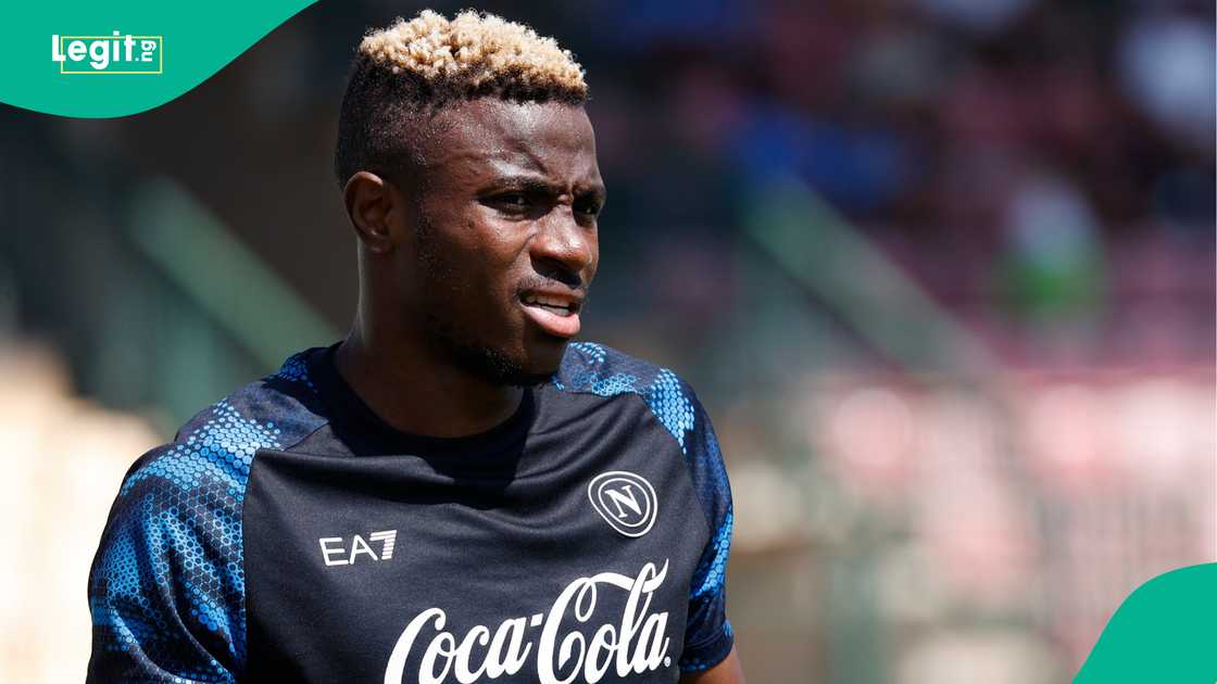 Victor Osimhen, Napoli, Castel di Sangros, Naples, Italy. Victor Osimhen, Napoli, Castel di Sangros, Naples, Italy.