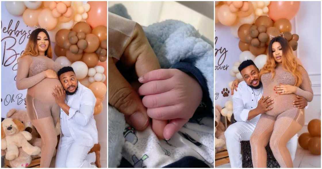 Actor Nosa Rex and wife Actor Nosa Rex and wife