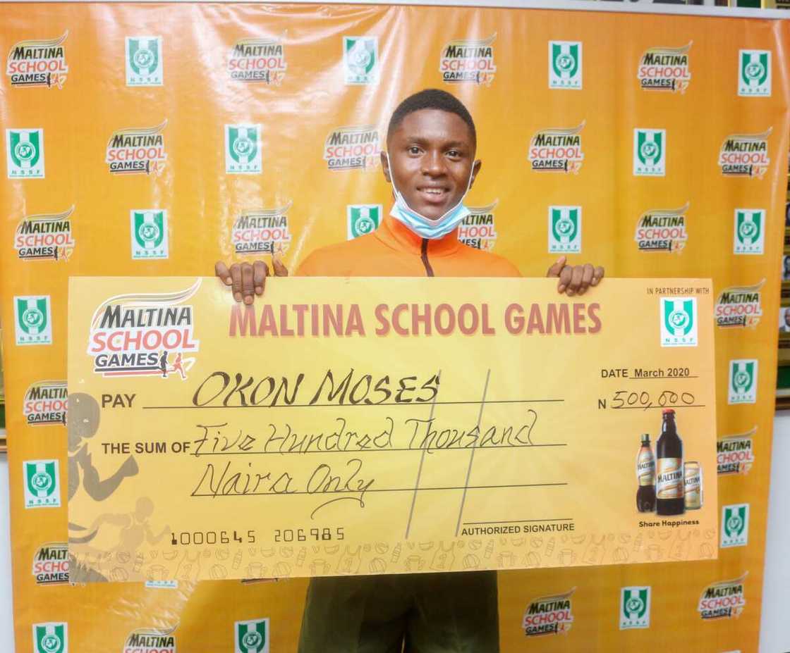 Winners of Maltina School Games 2020 Officially Receives Prizes