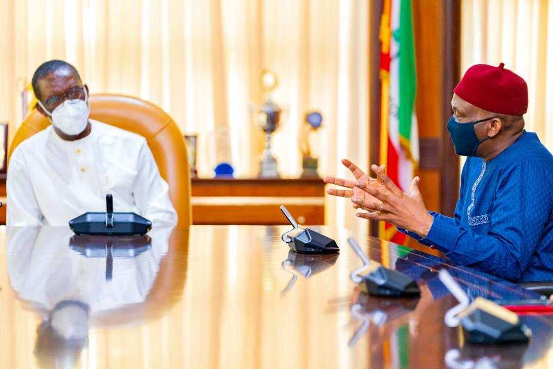 Okowa and Elumelu Okowa and Elumelu