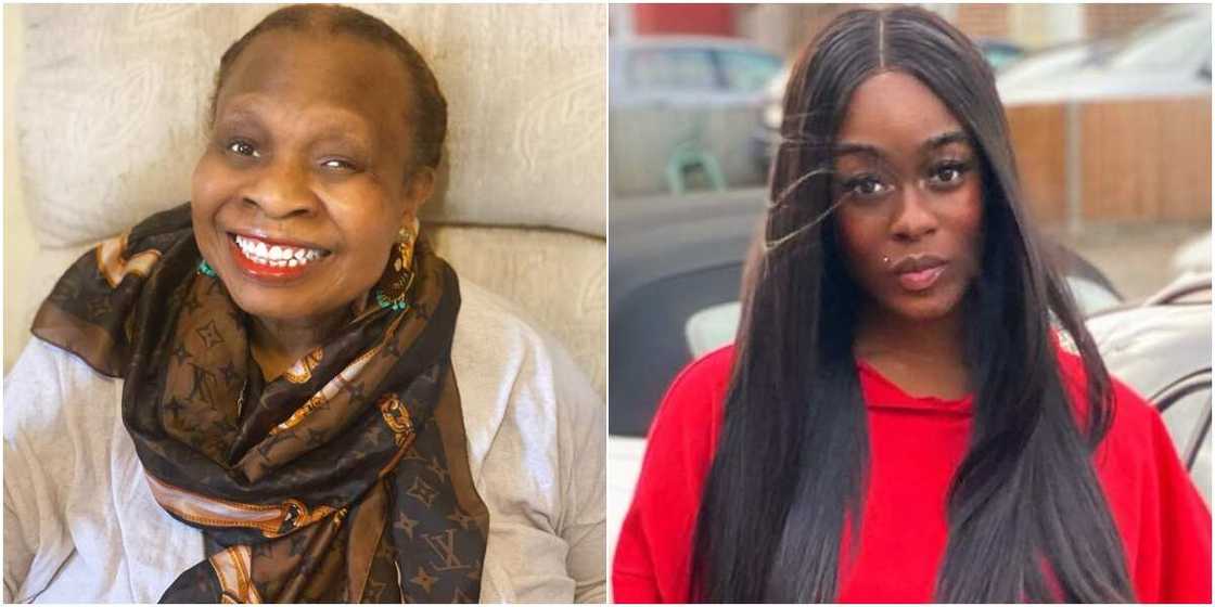 BBNaija Uriel Oputa and her mum BBNaija Uriel Oputa and her mum