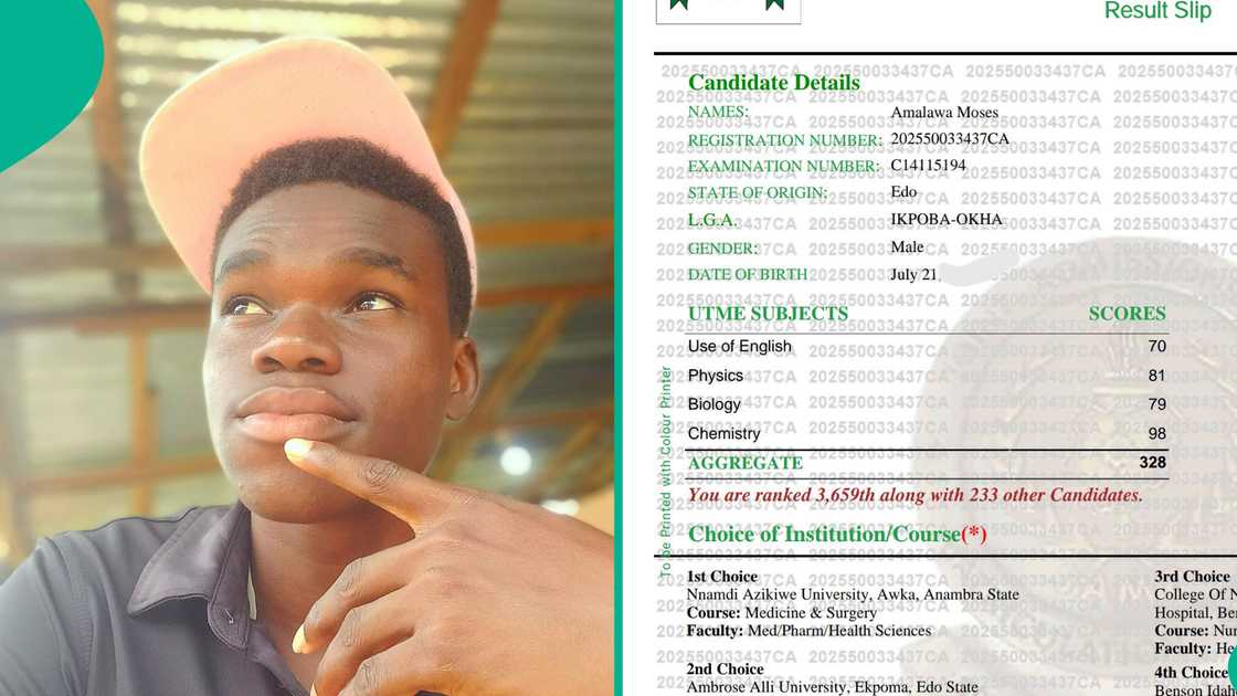 Man heartbroken over course UNIZIK gave him despite scoring 328 in UTME Man heartbroken over course UNIZIK gave him despite scoring 328 in UTME