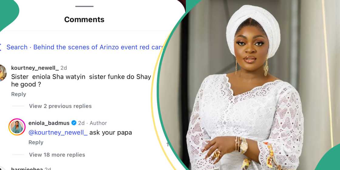 Eniola Badmus addresses Funke Akindele and Toyin Abraham controversy in her own way Eniola Badmus addresses Funke Akindele and Toyin Abraham controversy in her own way