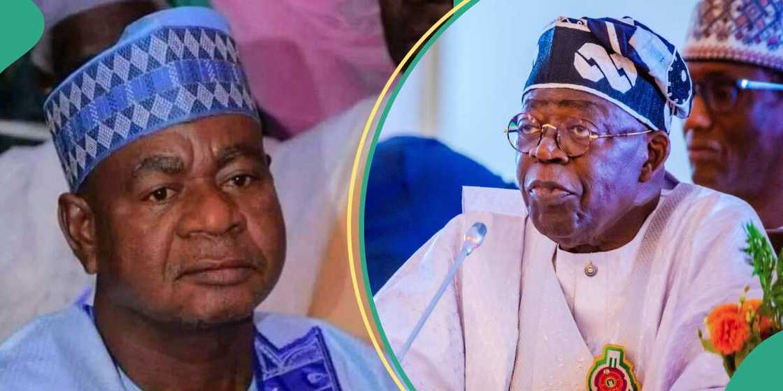 Musa Iliyasu Kwankwaso sa Shugaba Tinubu. Musa Iliyasu Kwankwaso sa Shugaba Tinubu.