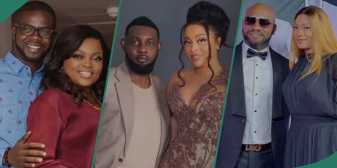 AY, Funke Akindele and other Nigerian celebrity couples who have separated from their spouses