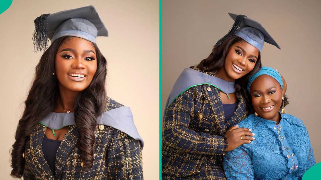 A lady who gained admission in 2018 finally celebrates her graduation A lady who gained admission in 2018 finally celebrates her graduation