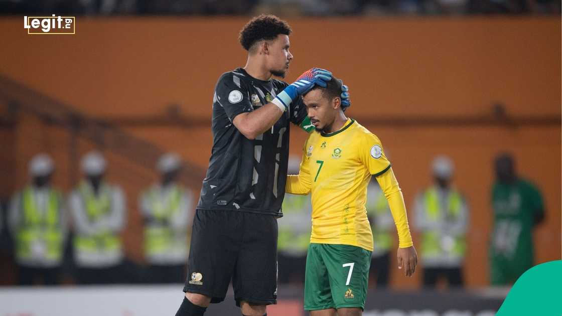 Oswin Appollis, Ronwen Williams, AFCON, Football, Africa, Bafana Bafana. Oswin Appollis, Ronwen Williams, AFCON, Football, Africa, Bafana Bafana.
