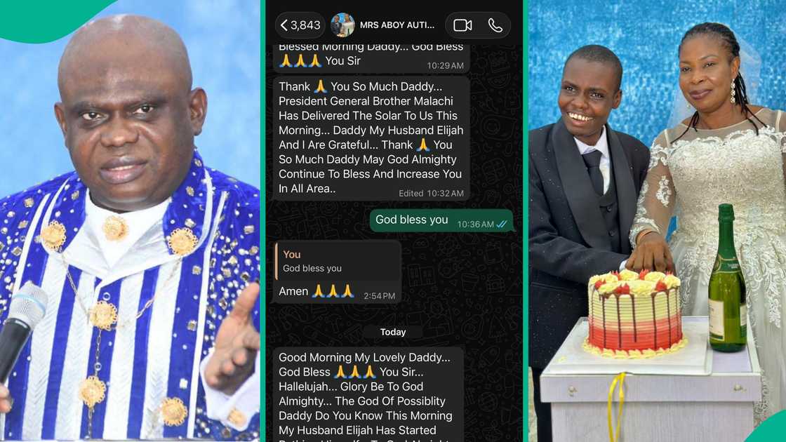 OPM Pastor has released the heartwarming message he received from Aboy's wife on WhatsApp