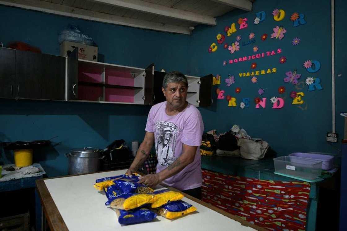 Tens of thousands of soup kitchens in Argentina received their last batch of food from the government in November, before Milei -- a libertarian, self-described 'anarcho-capitalist' was inaugurated Tens of thousands of soup kitchens in Argentina received their last batch of food from the government in November, before Milei -- a libertarian, self-described 'anarcho-capitalist' was inaugurated