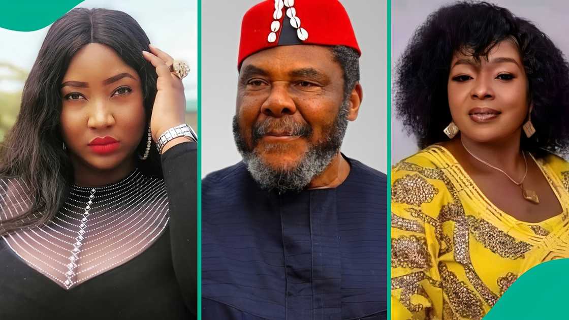 Pete Edochie received a warm welcome in Ghana for a Pan-African tribute to his career. Pete Edochie received a warm welcome in Ghana for a Pan-African tribute to his career.