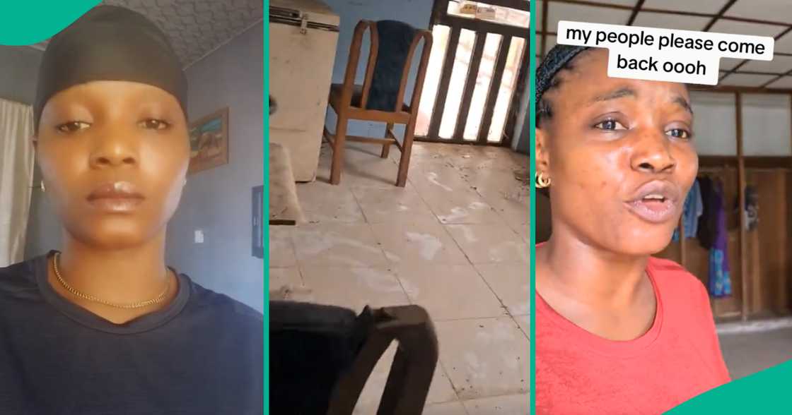 Bride to be laments over condition of village house.