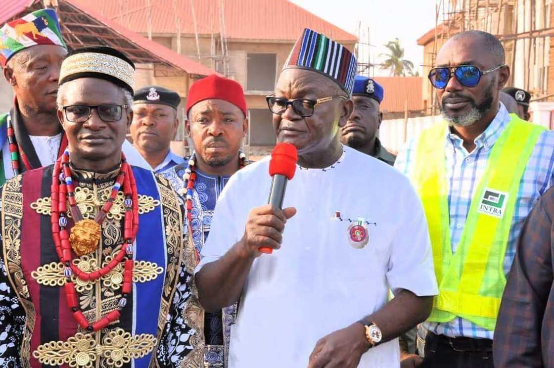 Gwamna Samuel Ortom na jihar Benuwai.