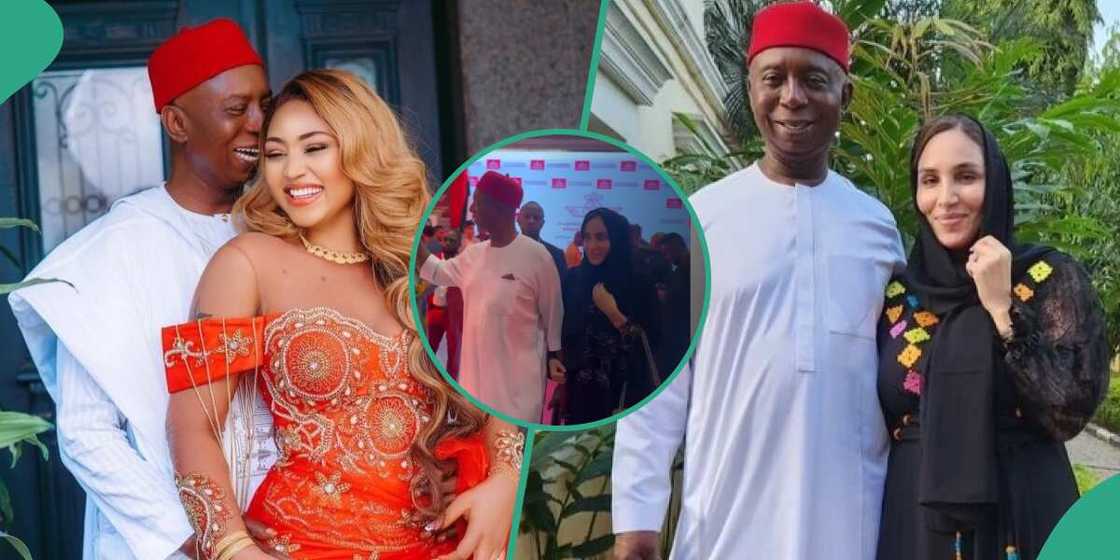 Ned Nwoko and Regina Daniels, Ned Nwoko graces Int’l event with Laila