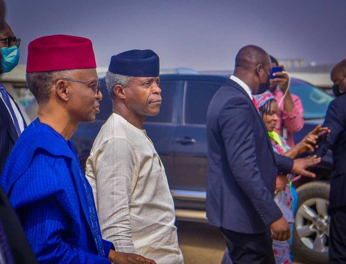 Kaduna train attack: Osinbajo visits northwest state Kaduna train attack: Osinbajo visits northwest state