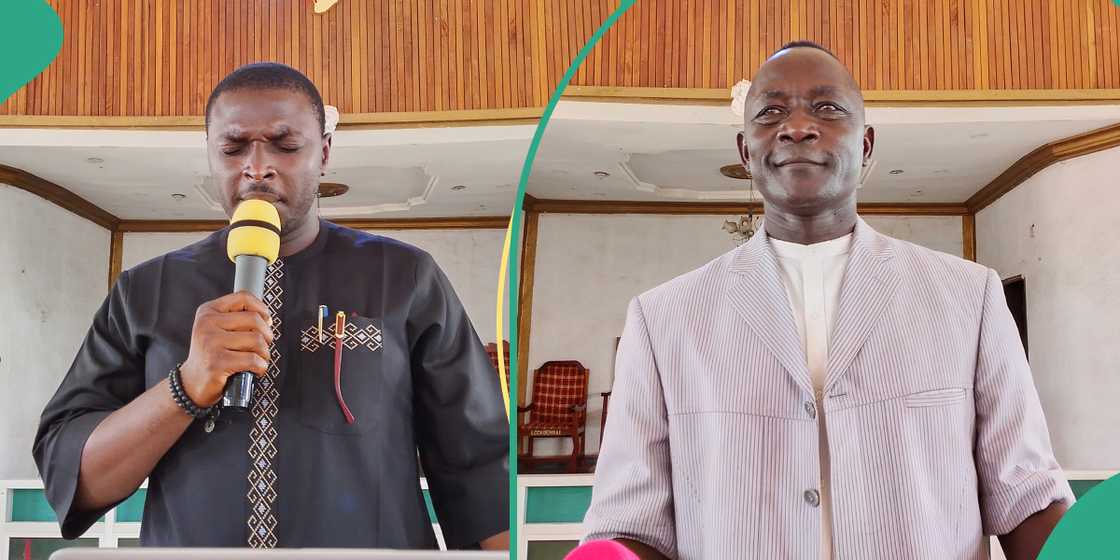 CAN Secretary Apostle Eldon Kusagon addressing worshippers at the event in Demsa. CAN Secretary Apostle Eldon Kusagon addressing worshippers at the event in Demsa.