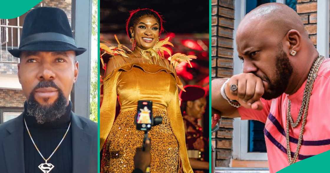 Yul Edochie's brother Linc reacts to May's pictures. Yul Edochie's brother Linc reacts to May's pictures.