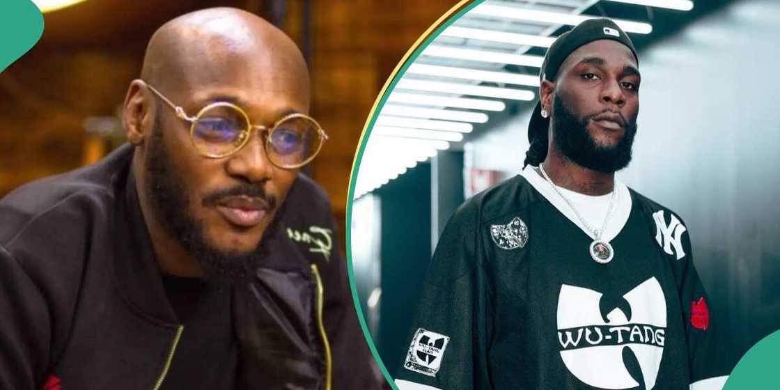 2Baba rates Burna Boy highly.