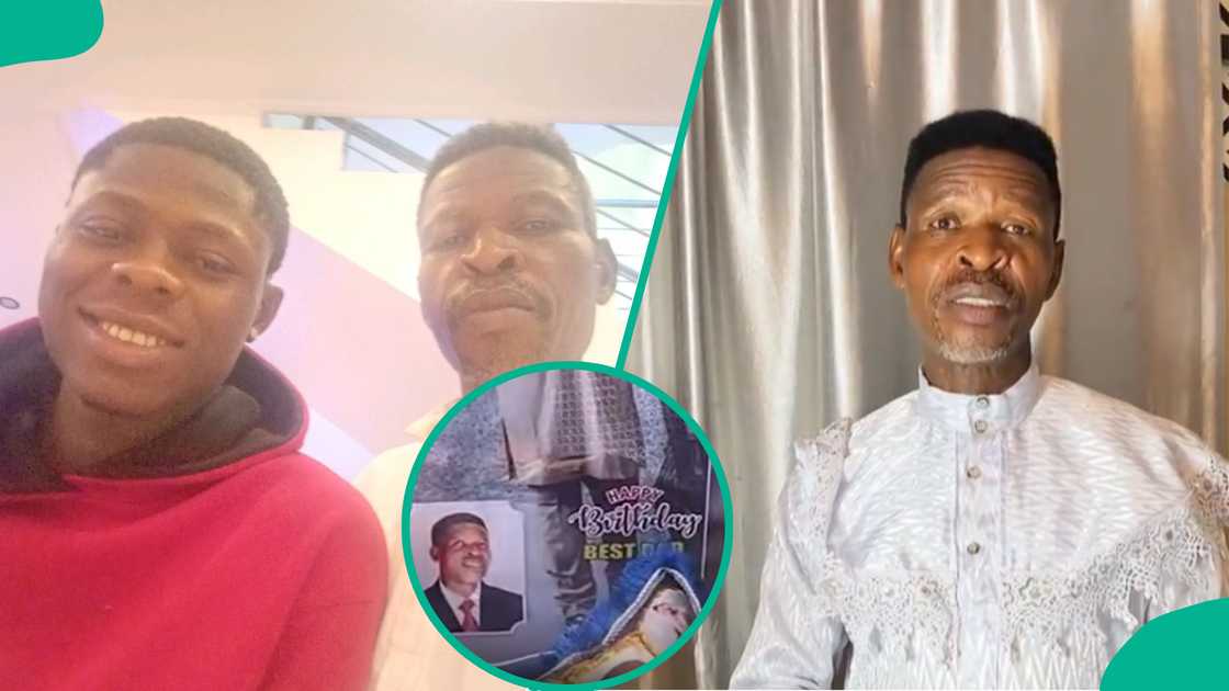 Baba Mohbad's fans surprise him with gifts on his 58th birthday. Baba Mohbad's fans surprise him with gifts on his 58th birthday.