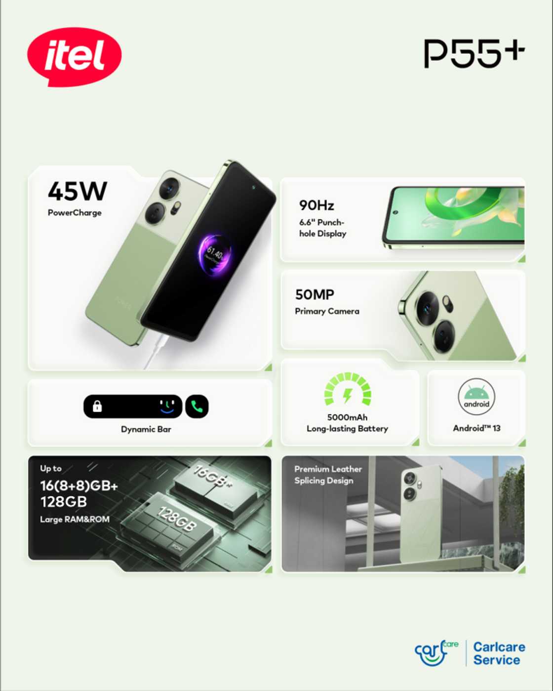 Meet the Powerful itel P55+ - The Smartphone Redefining Fast Charging Meet the Powerful itel P55+ - The Smartphone Redefining Fast Charging