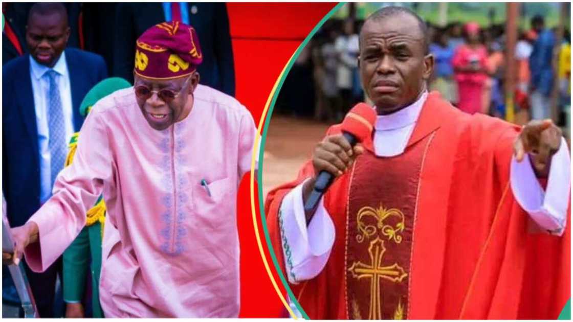 President Bola Tinubu/Father Ejike Mbaka/AMEN/Presidency/Adoration Ministry President Bola Tinubu/Father Ejike Mbaka/AMEN/Presidency/Adoration Ministry