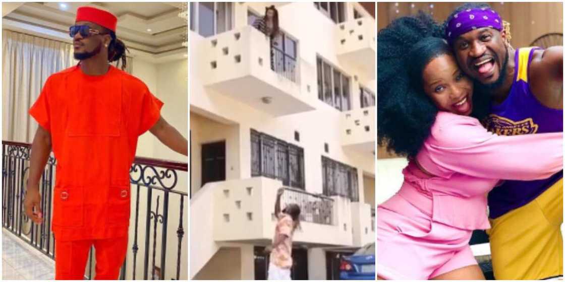 This is more than acting: Paul Okoye says as Yemi Alade stones him with an object during his video shoot