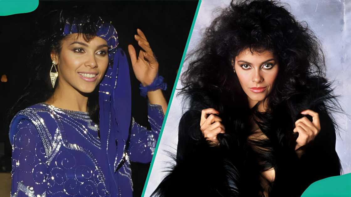 Denise Matthews posing for the camera Denise Matthews posing for the camera