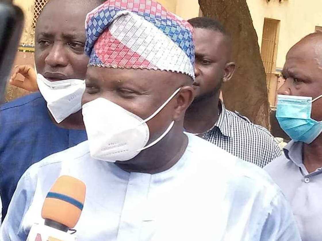 Photos of another ex-Lagos governor revalidating APC membership emerge Photos of another ex-Lagos governor revalidating APC membership emerge