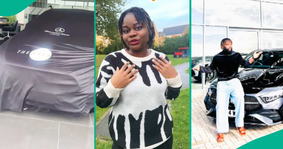 Man Upgrades Wife's Car to New Mercedes Benz 2024 Model, She Hails Him